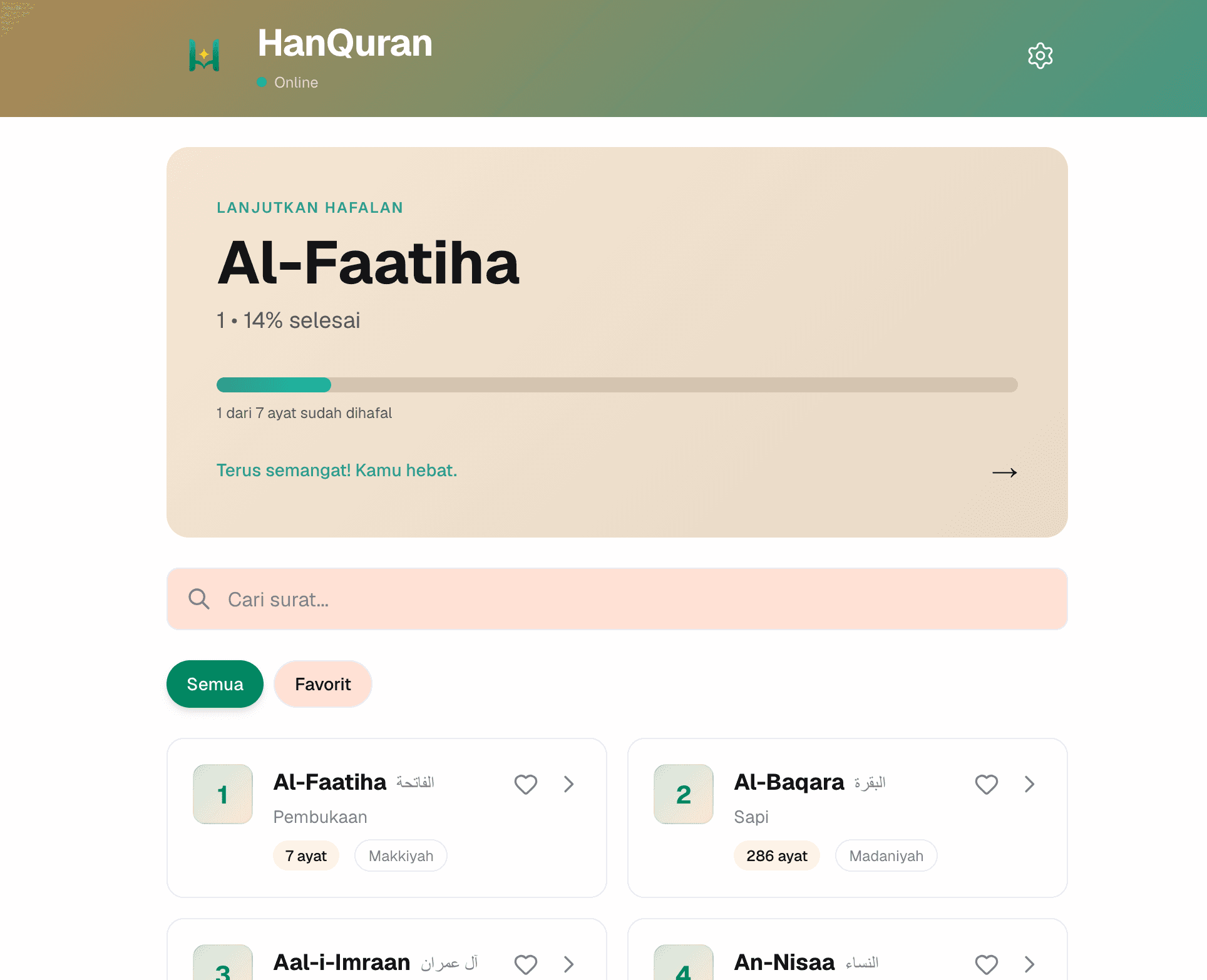 HanQuran screenshot